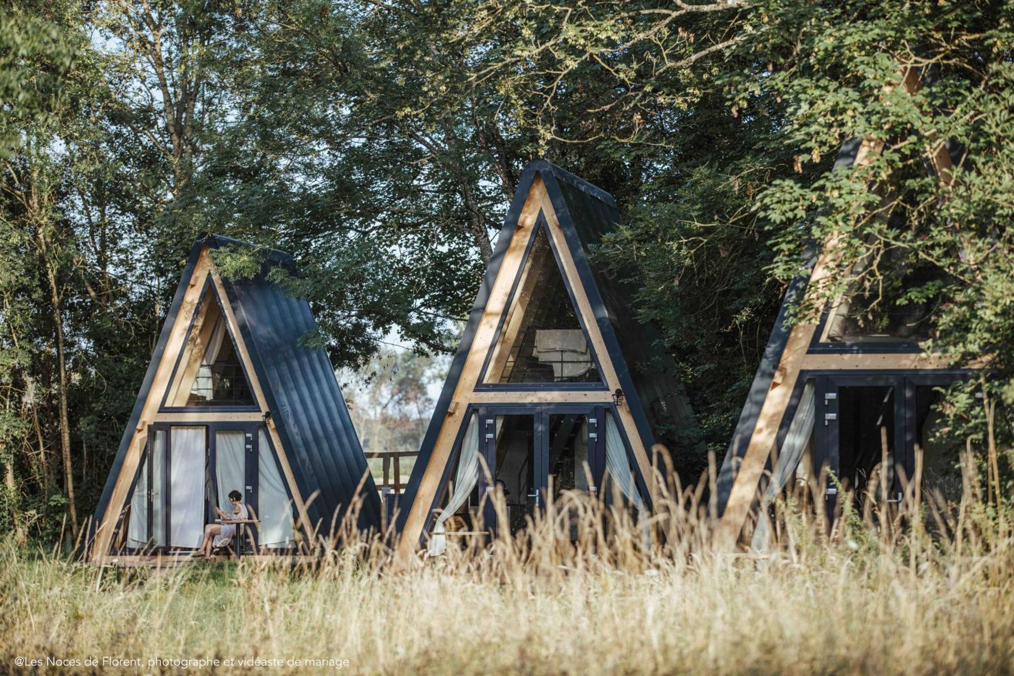 Ecolodges De Reve Dans Un Chateau De Conte De Fees Les-Trois-Moutiers Exteriér fotografie
